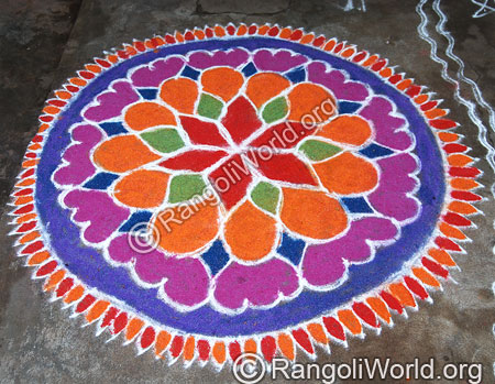 Flower Rangoli